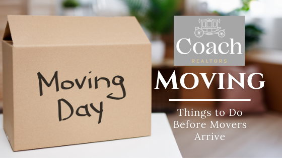 Moving Day Chores - Coach Realtors
